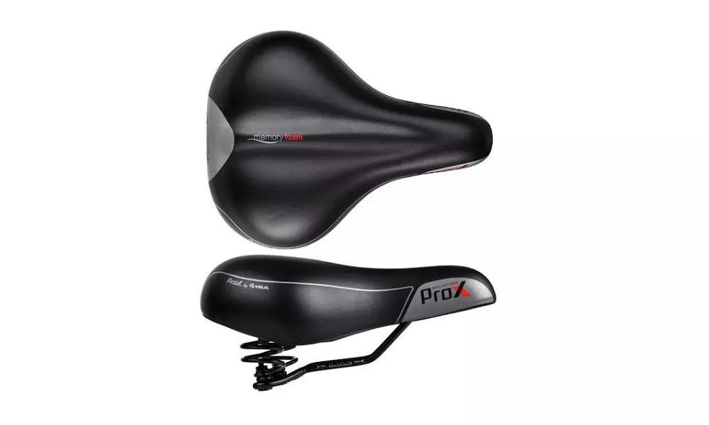 Sadul Velo ProX VL-6104S Springs D2 Zone Cut Memory Foam - 1