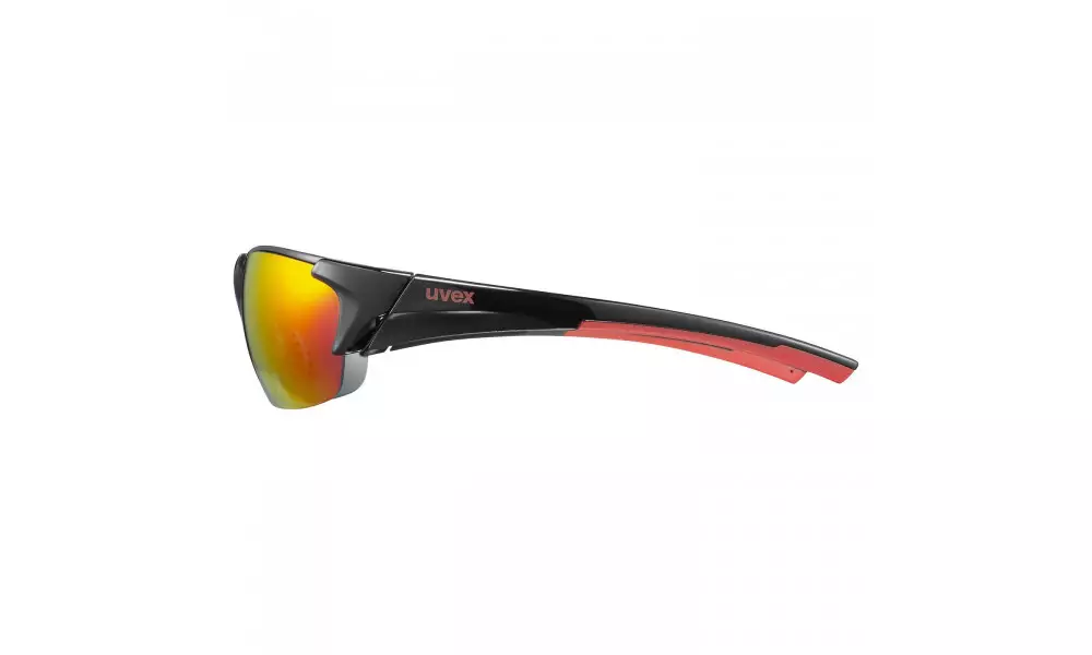 Prillid Uvex blaze III black red / mirror red - 4