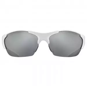 Prillid Uvex blaze III white black / litemirror silver