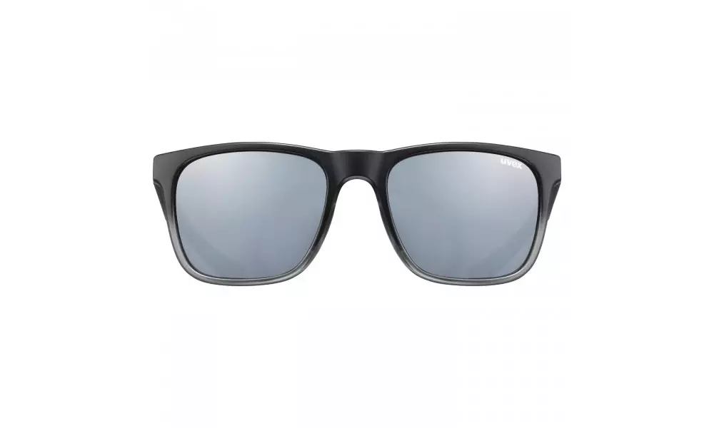 Prillid Uvex lgl 42 black transparent / mirror silver - 2