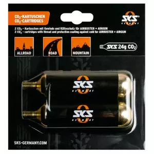 Padrun CO2 SKS for pump Airbuster (2x24g), threaded