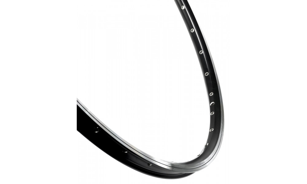 Velg Mach1 ER-10 V-brake 28" - 622x19C Black 36H ZigZag with eyelets V8.4 