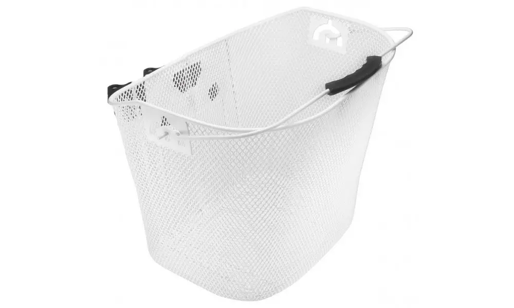 Rattakorv esimene Azimut w/ plastic NEW bracket WHITE 35x26x26cm - 1
