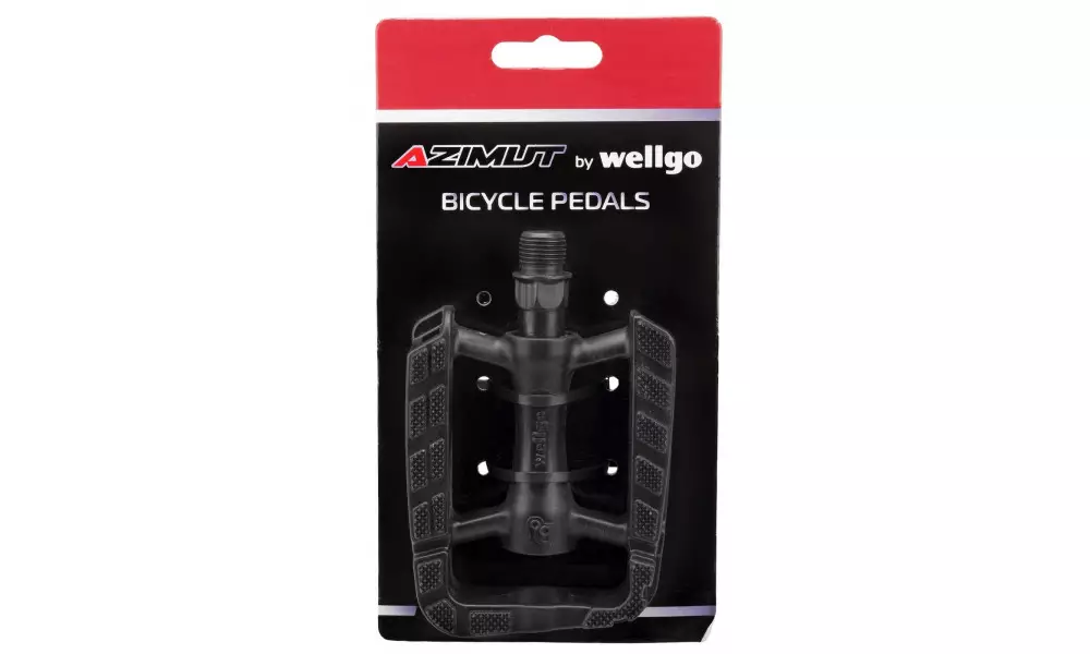 Pedaalid Azimut by Wellgo plastic C246DU with reflectors - 2