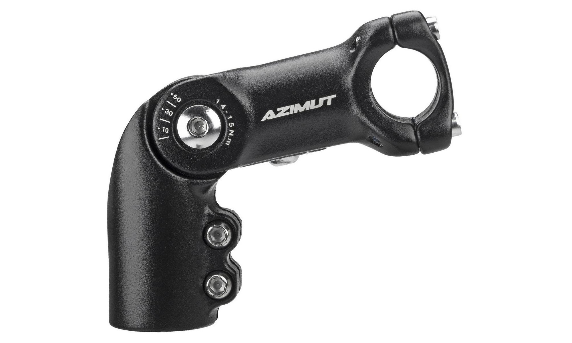 Lenksupikendus Azimut Ahead Extension adjustable 25.4x28.6mm 105mm black (1015) - 1