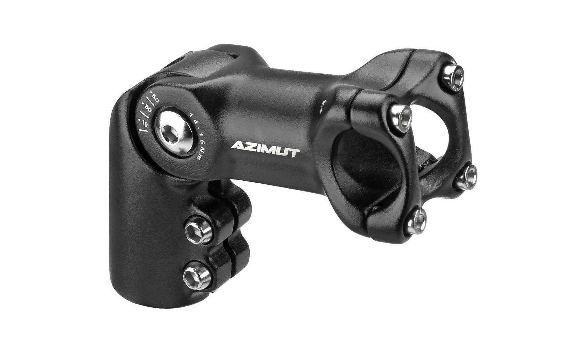 Lenksupikendus Azimut Ahead Extension adjustable 25.4x28.6mm 105mm black (1015) - 3