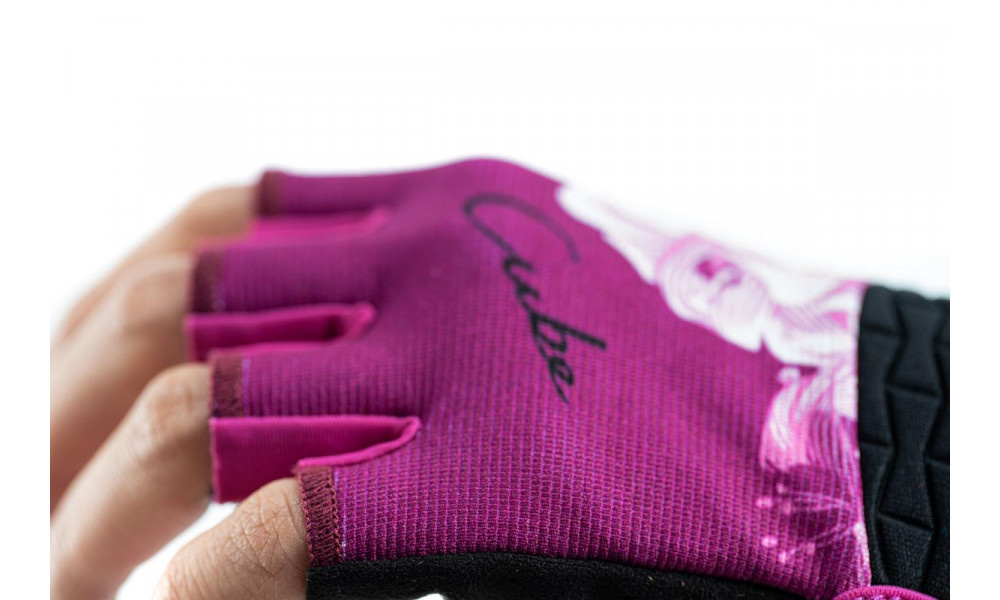 Gloves Cube Performance Junior Short pink - 2