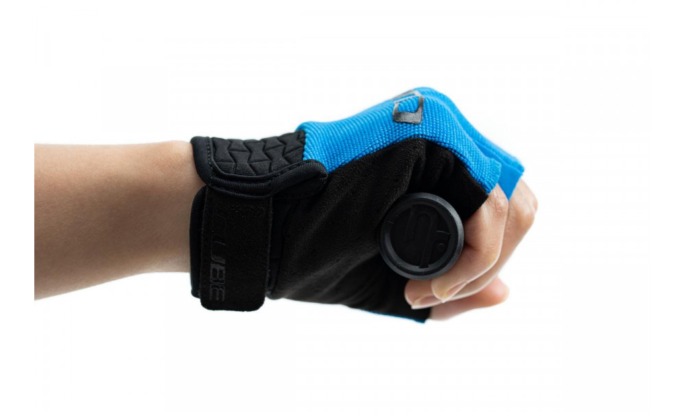 Gloves Cube Performance Junior Short blue - 3