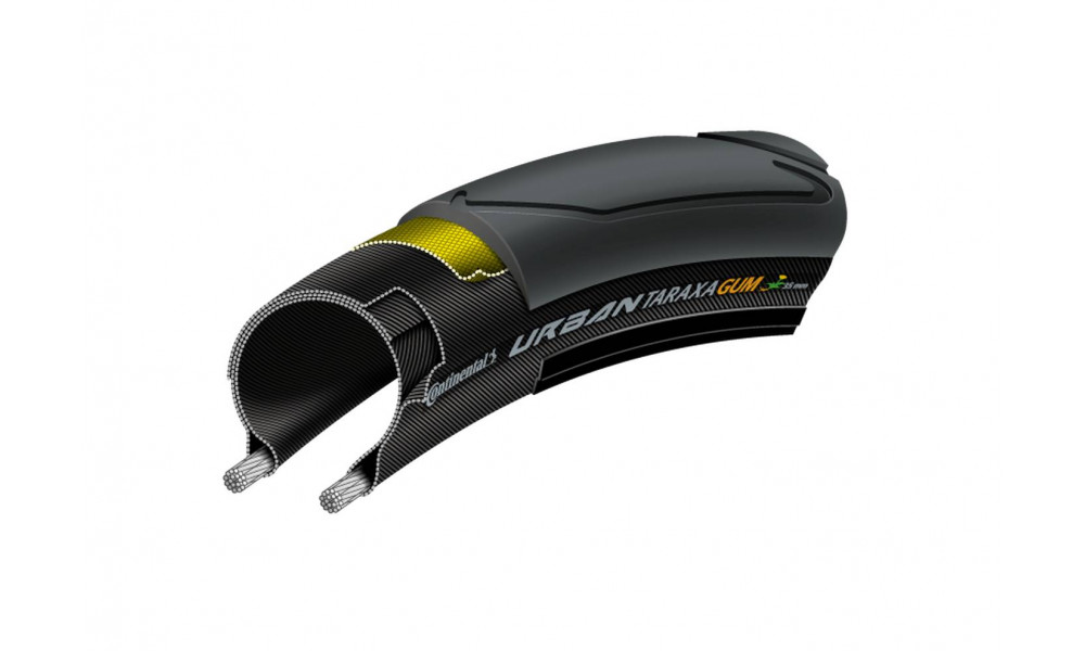 Väliskumm 28" Continental Urban TaraxaGum 35-622 Fold - 2