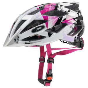 Kiivri Uvex Air wing white-pink