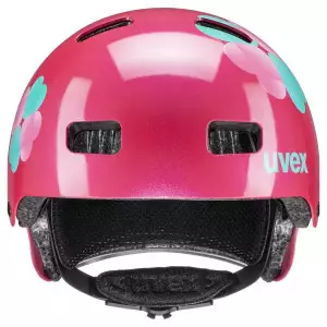 Kiivri Uvex Kid 3 pink flower