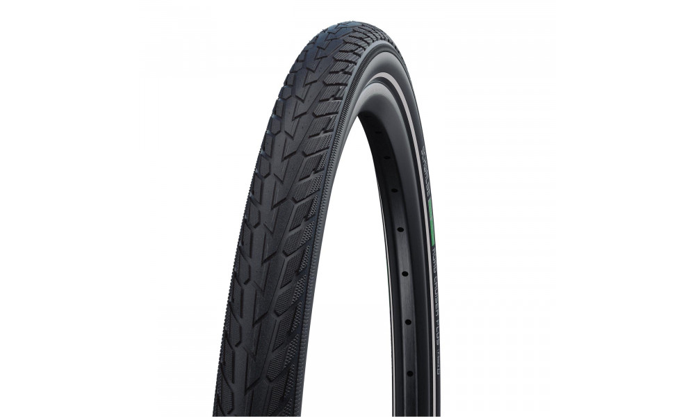 Väliskumm 28" Schwalbe Road Cruiser Plus HS 484, Active Wired 55-622 / 29x2.15 GreenCompound Reflex - 2