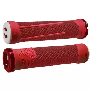 Käepidemed ODI AG-2 Signature V2.1 Lock-On Red/Fire Red
