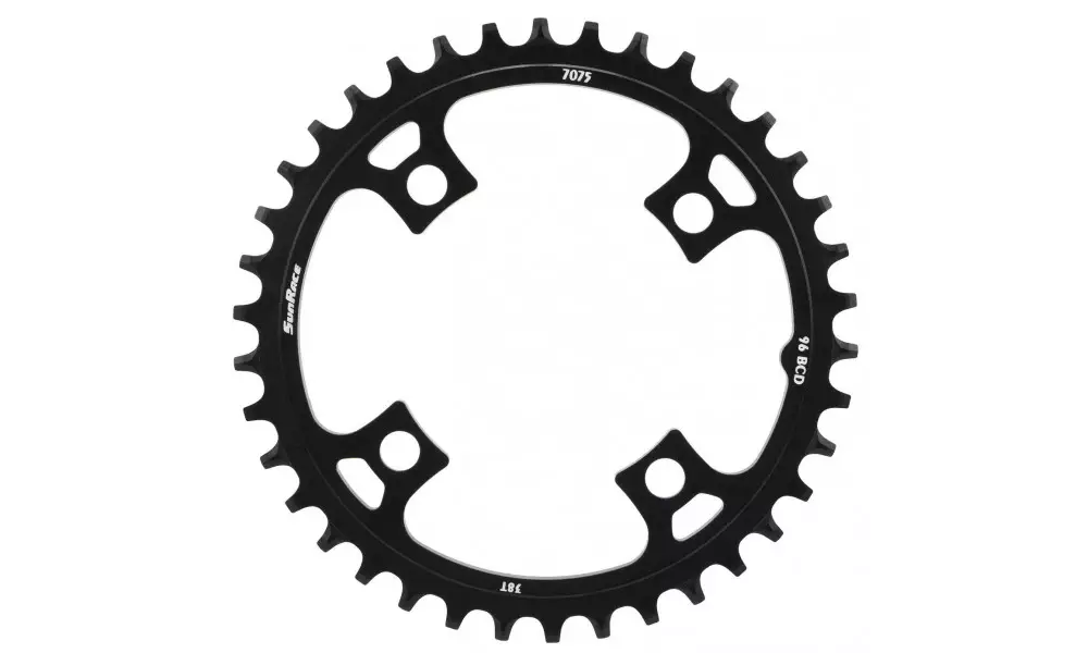 Hammasratas SunRace CRMX00 Narrow-Wide Alu 96BCD 10/11/12-speed 38T 