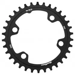 Hammasratas SunRace CRMX30 Narrow-Wide Asymmetric Alu 96BCD 34T