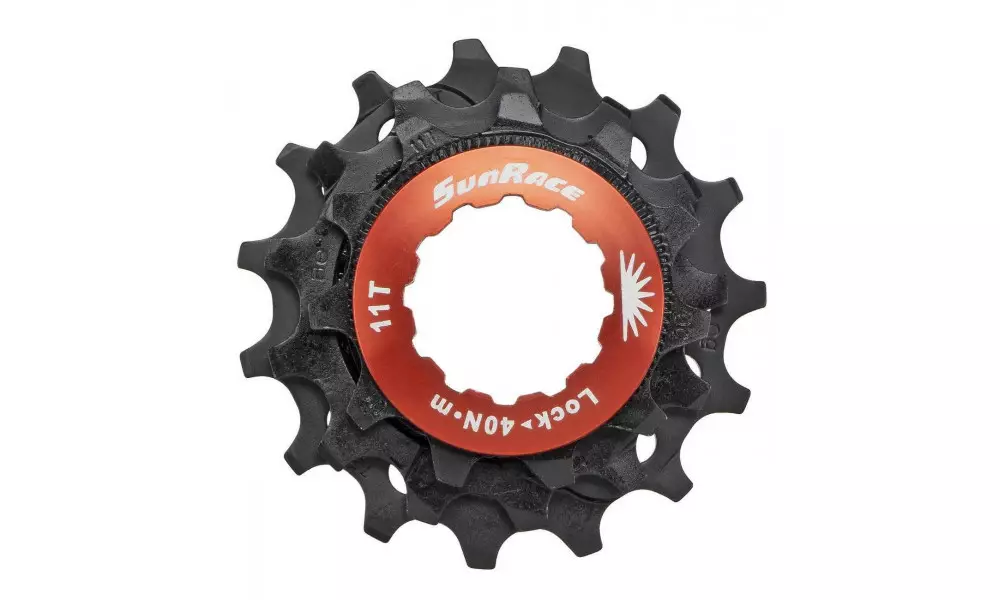 Tirr set SunRace SPCS11 11-13-15T 11-speed with lockring black - 1