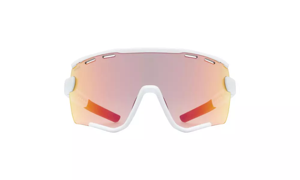 Prillid Uvex Sportstyle 236 Set small white mat / mirror red - 1