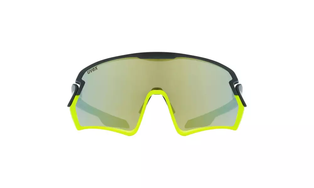 Prillid Uvex Sportstyle 231 black-lime mat / mirror yellow - 1