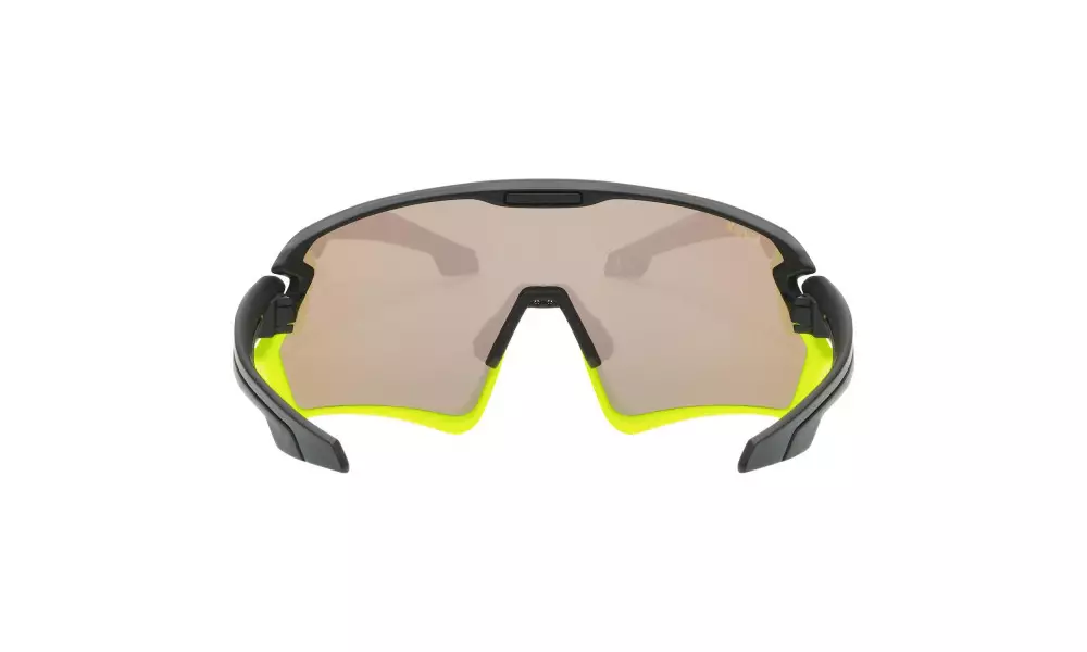 Prillid Uvex Sportstyle 231 black-lime mat / mirror yellow - 2