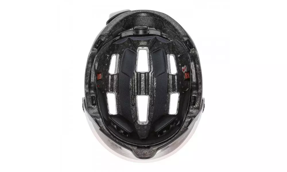 Kiivri Uvex Rush visor black-silver mat - 5