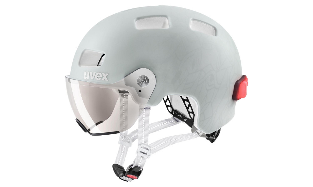 Kiivri Uvex Rush visor papyrus-grey mat - 1