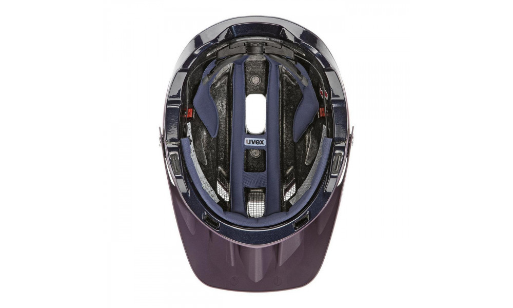 Kiivri Uvex Quatro integrale plum-navy mat - 3