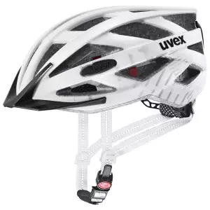 Kiivri Uvex City i-vo white black mat