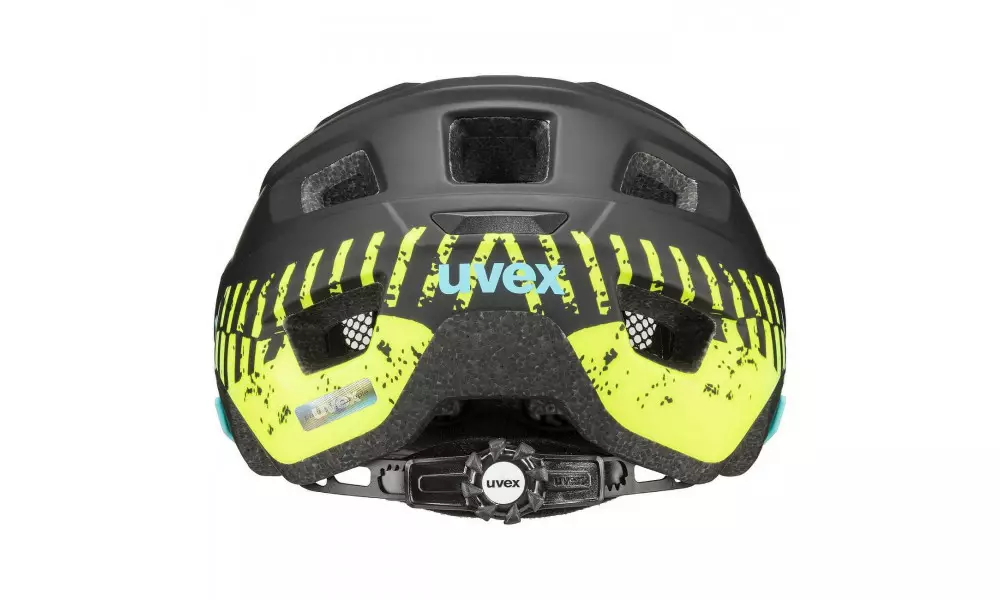 Kiivri Uvex Access black aqua lime mat - 4