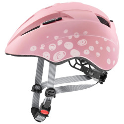 Kiivri Uvex Kid 2 cc pink polka dots