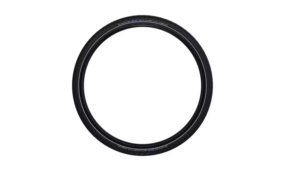 Väliskumm 28" Schwalbe Delta Cruiser Plus HS 431, Active Wired 40-622 / 28x1.50 Black-Reflex - 1