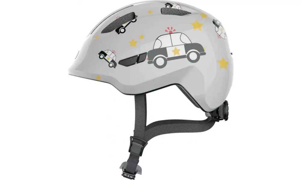 Kiivri Abus Smiley 3.0 grey police - 4
