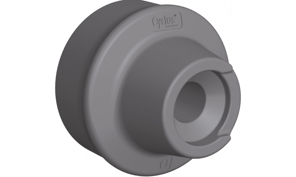 Jalgratta remondipuki osa Cyclus Tools axle support adapter D long slotted plastic (290014) 