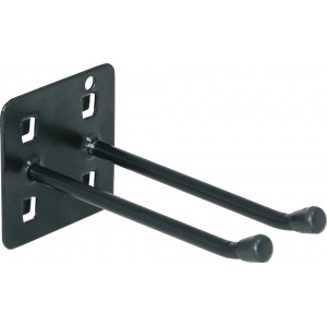 Töötoa lauaosa Cyclus Tools double hook for perforated wall 720643 100mm (720652)