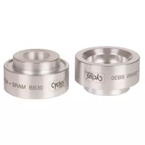 Tööriist Cyclus Tools bushing for bottom bracket press FSA/Sram BB30 2 pcs. (720346) Tööriist Cyclus Tools bushing for bottom bracket press FSA/Sram BB30 2 pcs. (720346)