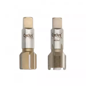 Tööriist set Cyclus Tools milling cutters and taps for crank thread repair M24x1 (720376)