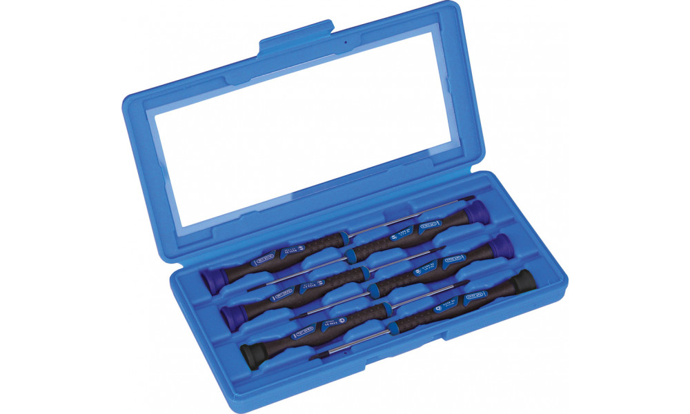 Tööriistakomplekt Cyclus Tools screwdrivers for precision mechanics in plastic box (720532) 