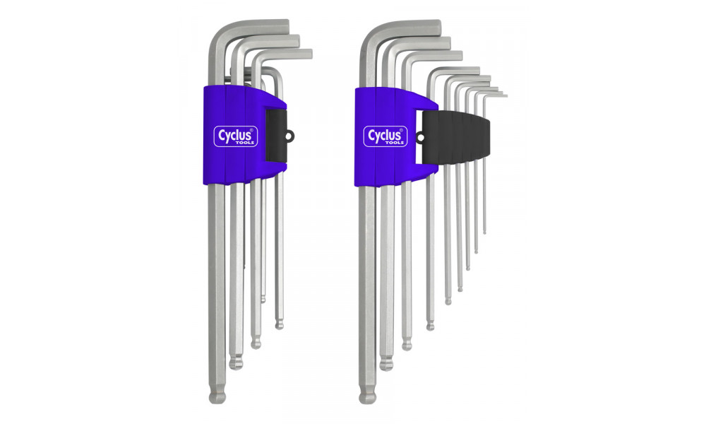 Tööriistakomplekt Cyclus Tools Imbus Hexagon ball-end 9 tk. with holder (720559) 