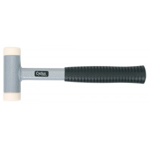 Tööriist Cyclus Tools soft-head hammer 650g 250mm anti-rebound with replaceable plastic heads (720925)