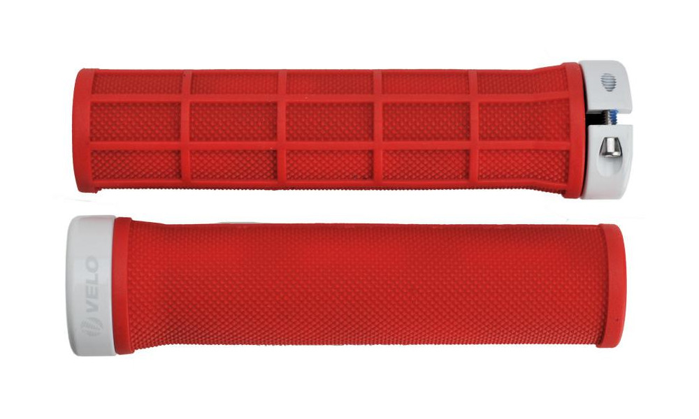 Käepidemed Velo ProX VLG-975A-11D2-L1 132mm Lock-on red 