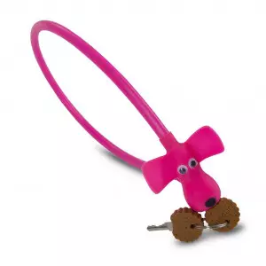 Lukk RFR cable HPS "DOG" 10x450mm pink