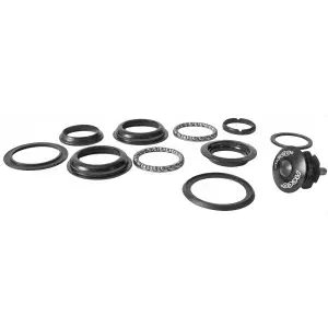 Kaelakausid Steel Semi Integrated NECO A-HEAD 1-1/8" H142 black
