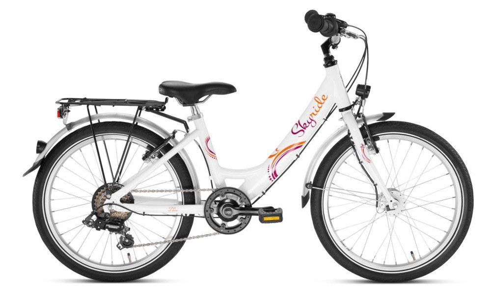 Jalgratas PUKY Skyride 20-6 Alu white 