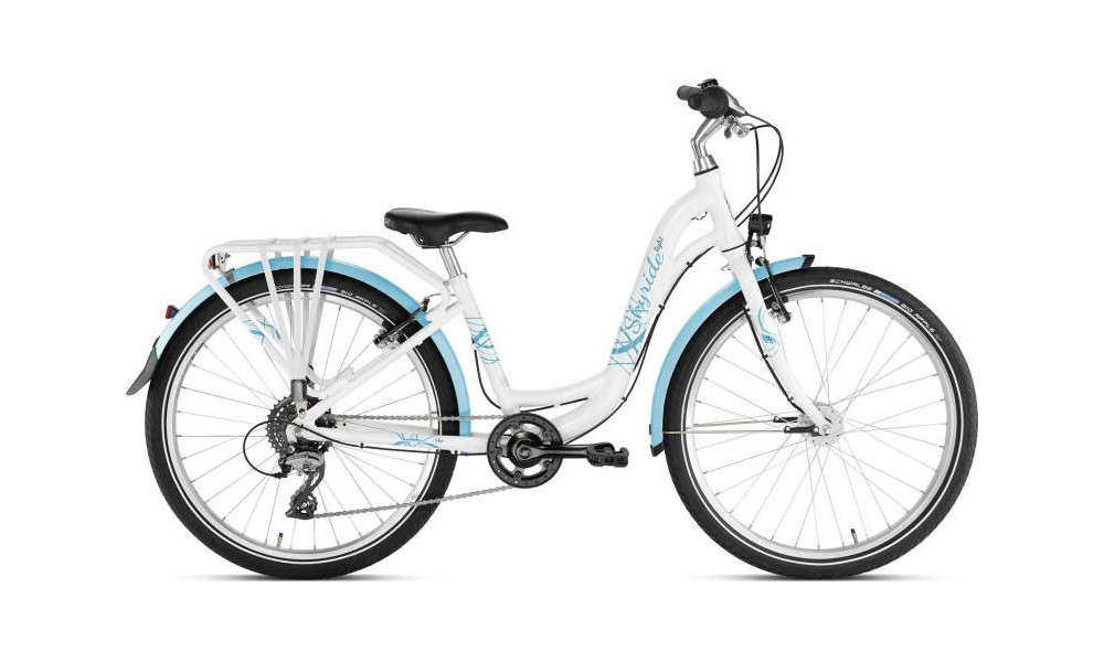 Jalgratas PUKY Skyride 24-8 Alu LIGHT white 