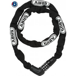 Lukk Abus Steel-O-Chain 5805C/110 black