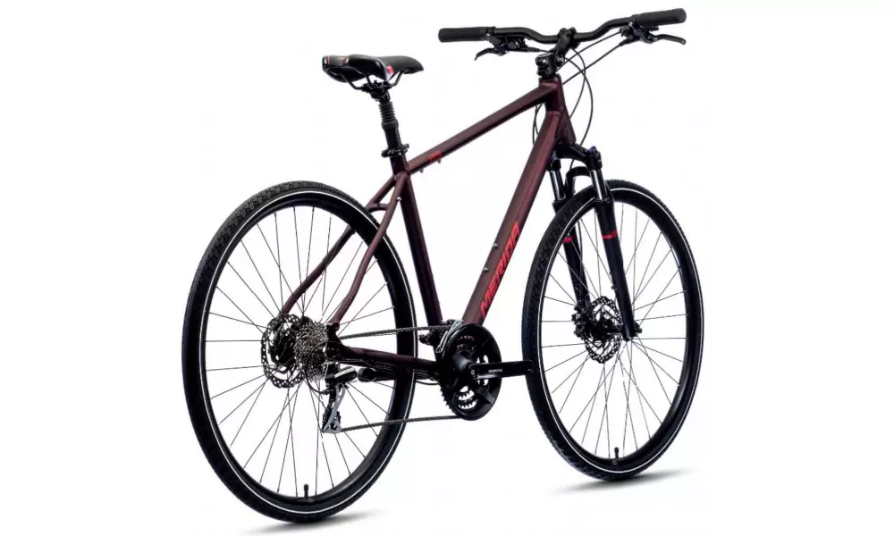Jalgratas Merida CROSSWAY 20 matt burgundy red - 5