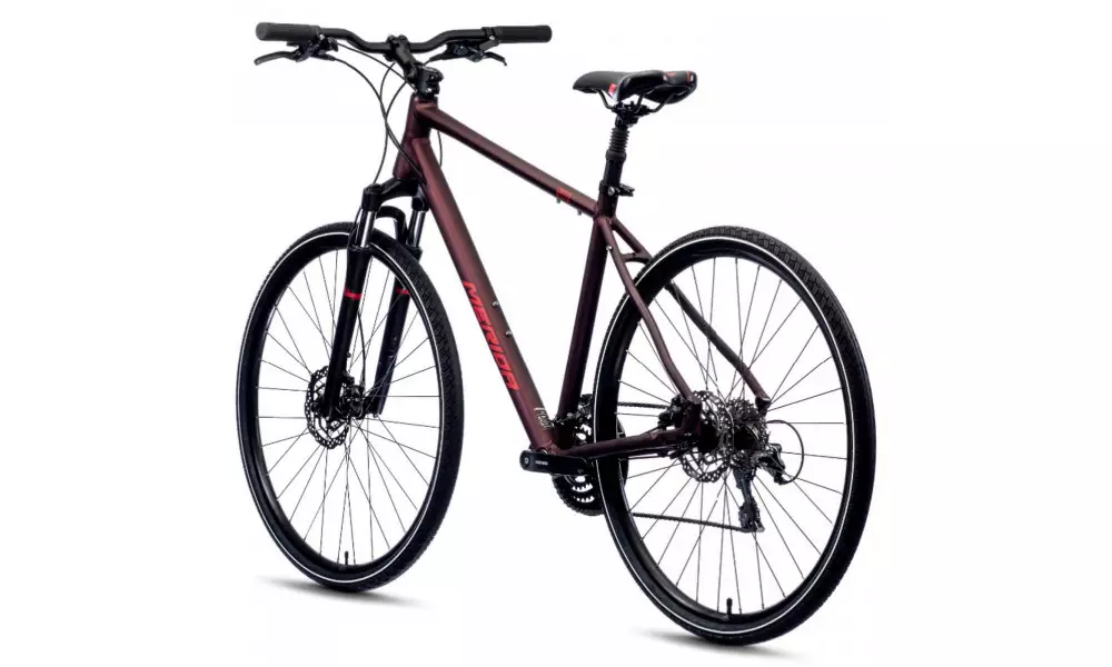 Jalgratas Merida CROSSWAY 20 matt burgundy red - 6