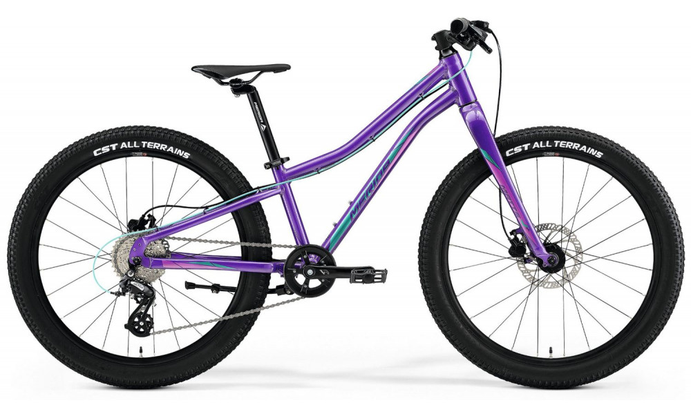 Jalgratas Merida MATTS J.24+ dark purple - 1