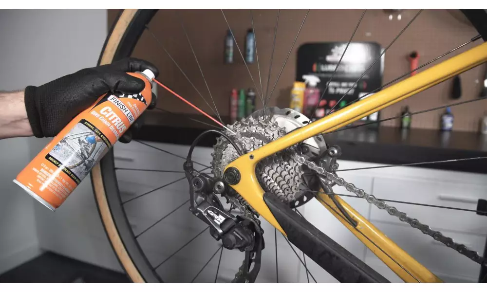 Käigusüsteemid puhastaja/määrde-eemaldus Finish Line Citrus aerosol 355ml - 3