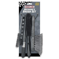 Jalgratta puhastus komplekt Finish Line Brush Set (5tk.)