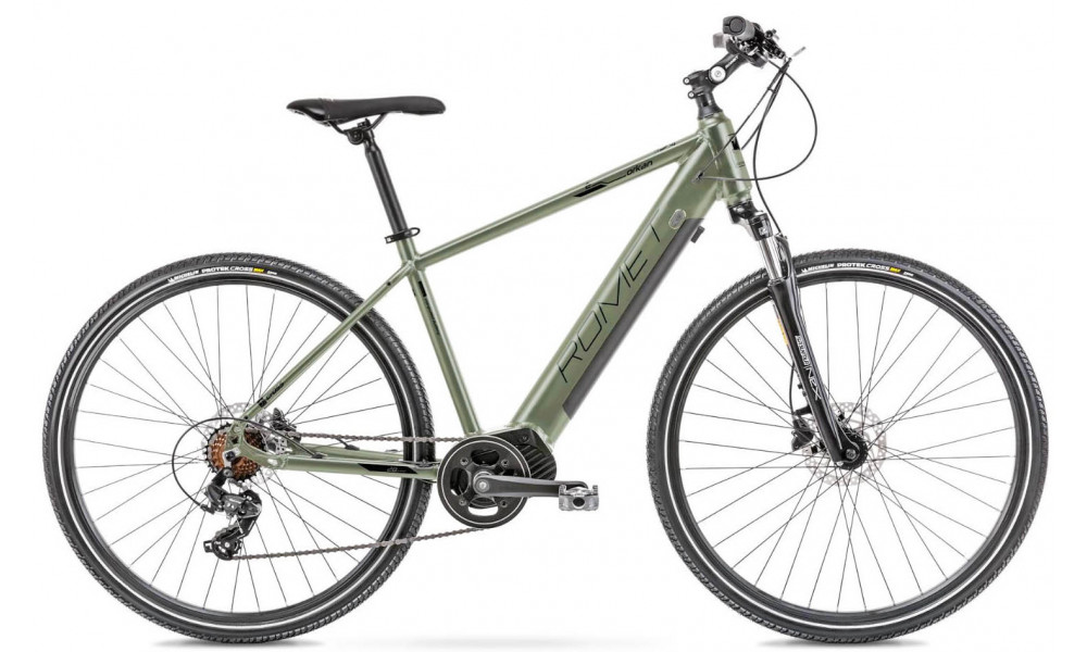 Elektrijalgratas Romet Orkan M 1 28" 2022 dark green-black 